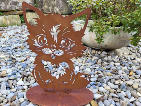 Preview: Edelrost Kätzchen Milo