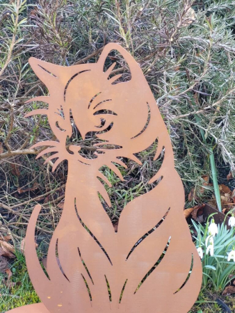 Edelrost Katzenmutter Schlumpfi