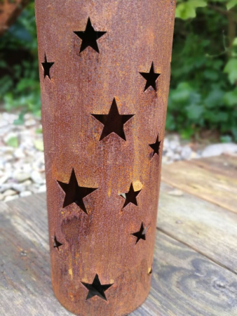 Preview: Edelrost Kerzenpodest