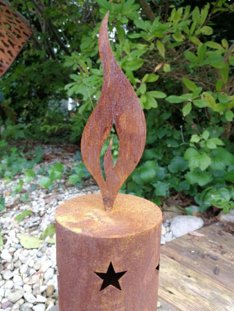 Preview: Edelrost Kerzenpodest