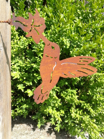 Edelrost Kolibri zum Schrauben