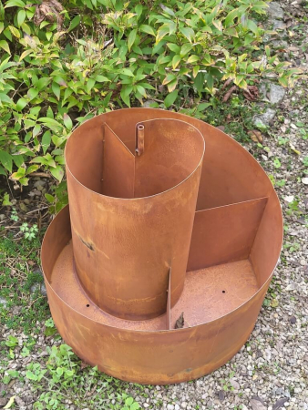 Preview: Edelrost Kräuterschnecke