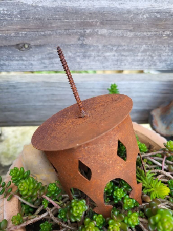 Preview: Edelrost Krone zum Schrauben