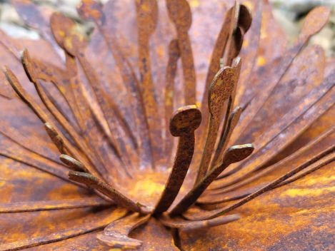 Preview: Edelrost Mohnblüte