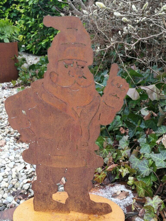 Preview: Edelrost Weihnachtsmann