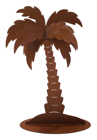Edelrost 3D Palme