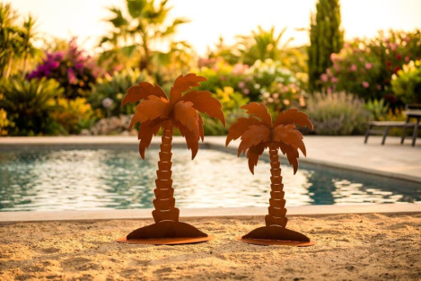 Preview: Edelrost 3D Palme