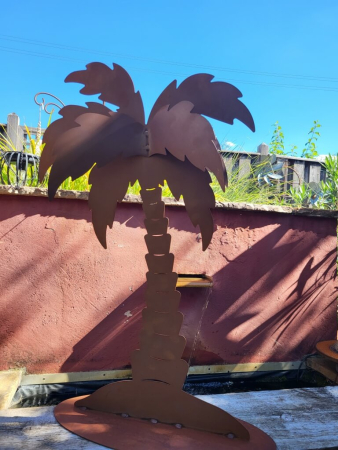 Edelrost 3D Palme