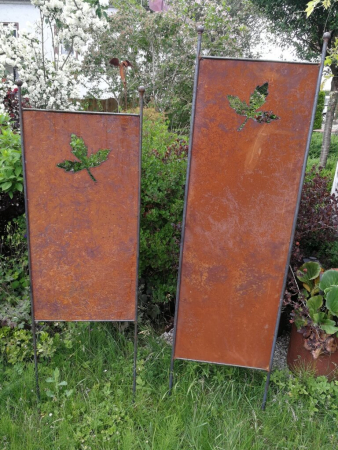 Rost Sichtschutz Garten