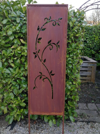 Edelrost Garten Sichtschutz Rost Sichtschutzwand Gartenzubehör Metall H165*50cm Edelrost Garten Sichtschutz Rost Sichtschutzwand Gartenzubehör Metall H165*50cm