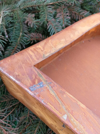 Preview: Edelrost Pflanzschale Herz