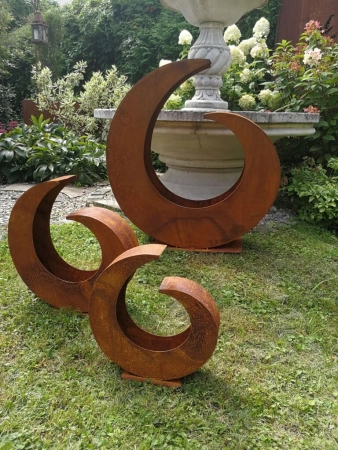 Edelrost Pflanzschale 32 cm - 75 cm