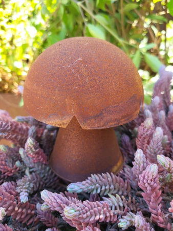 Edelrost 3D Pilz Egon zum Stellen