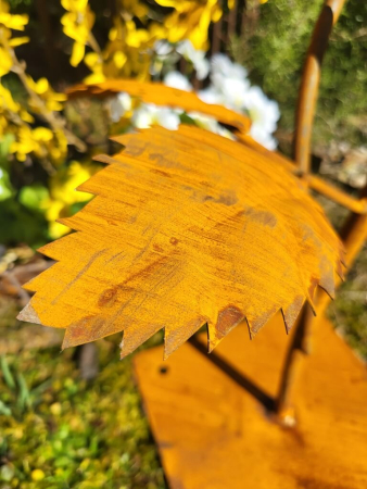 Preview: Edelrost Rose Bonica auf Platte