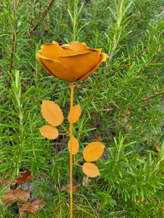 Preview: Edelrost Topfstecker Rose Fairy