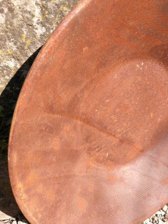 Edelrost Dekoschale Gianna, 35 cm