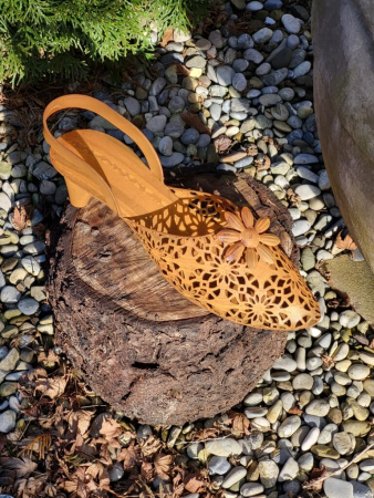 Preview: Edelrost Schuh zum Bepflanzen