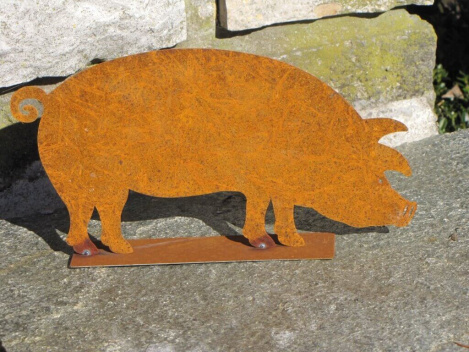Edelrost Schwein