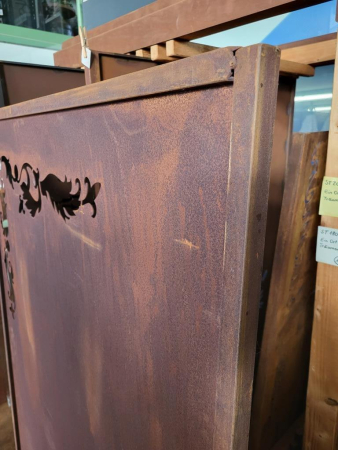 Edelrost Sichtschutzwand Lenka Ranke, nur Selbstabholung