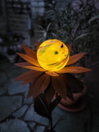 Edelrost Solarblume Maya, gelb