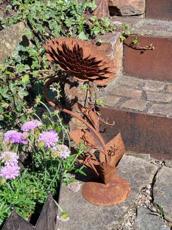 Edelrost Blütenständer für Blumen