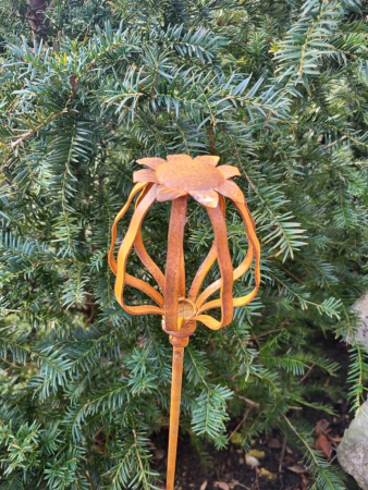 Edelrost Topfstecker Mohn Juliana