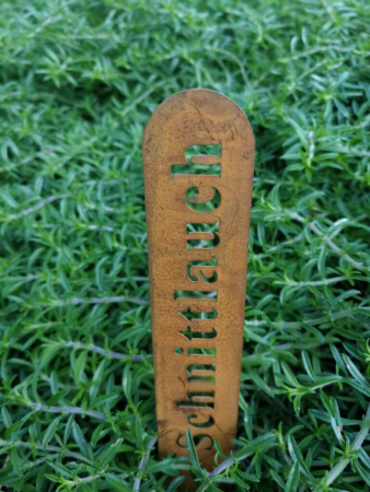 Preview: Edelrost Kräuterstecker, verschiedene Modelle