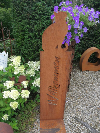 Edelrost Stele 
