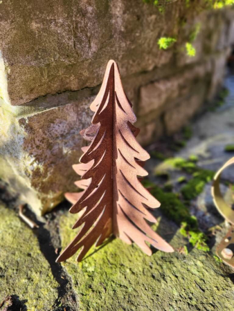 Preview: Edelrost Tanne Markus 3D, zum Stecken