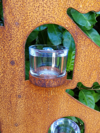 Preview: Edelrost Tanne für Windlichter