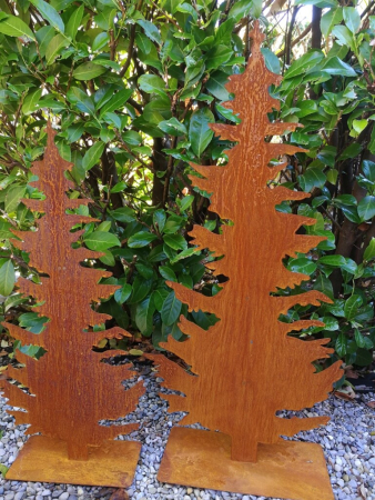 Edelrost Tanne Leander, schmal