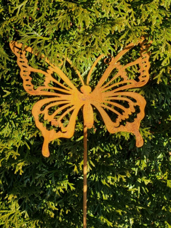 Edelrost Topfstecker Schmetterling Frida