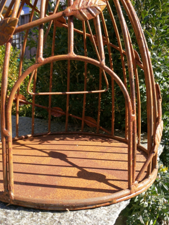 Preview: Edelrost Vogelkäfig