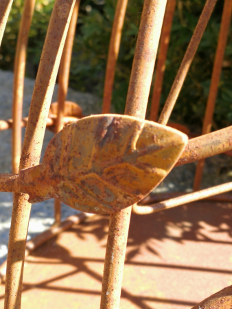 Preview: Edelrost Vogelkäfig