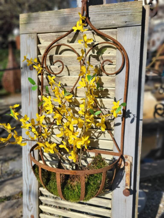 Preview: Edelrost Wandkorb Jean