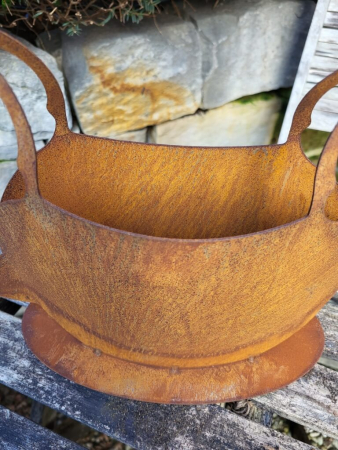 Preview: Edelrost Pflanzkessel