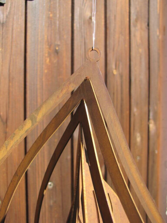 Edelrost Windspiel Blatt