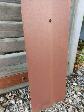Edelrost Zaunlatte neutral