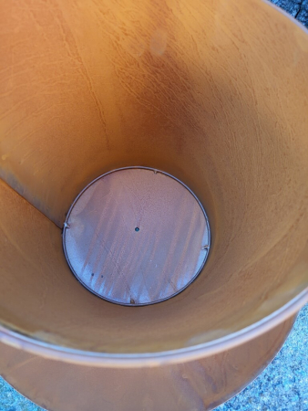 Preview: Edelrost Tasse zum Bepflanzen