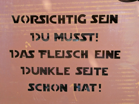 Edelrost Schild Grill Wars