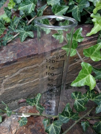 Ersatzglas für Regenmesser, klein