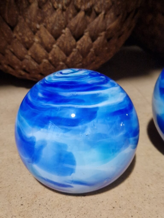 Ersatzglaskugel blau
