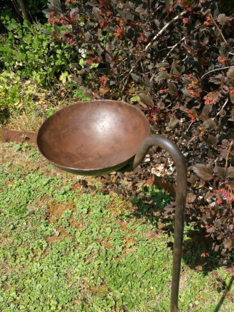 Gartenstecker Kelle, Metall