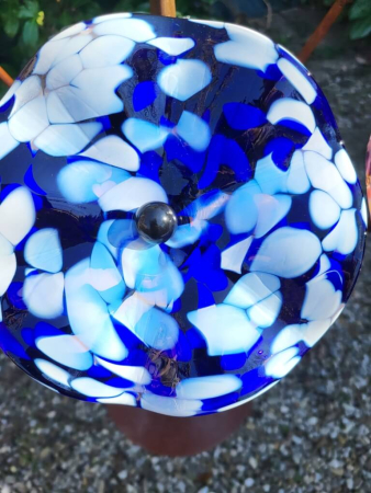 Edelrost Glasblume Farbentraum