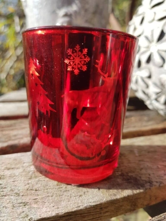 Glaswindlicht rot