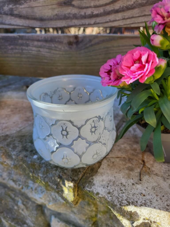 Preview: Glaswindlicht Tunis, weiß