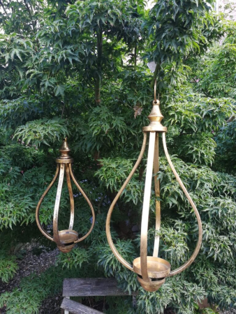 Windlicht Ture, altgold