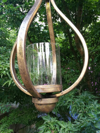 Windlicht Ture, altgold