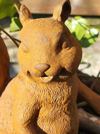 Gusseisen Eichhörnchen, groß