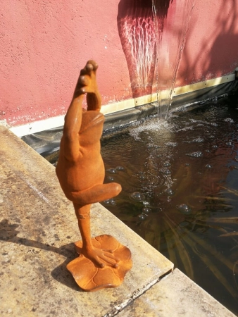 Gusseisen Frosch Caro